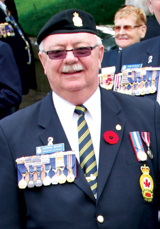 Le président national Gordon Moore. [PHOTO : JENNIFER MORSE]