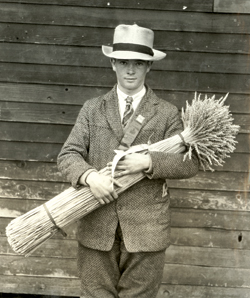 A 1928 grain competition winner. [PHOTO: ARCHIVES OF ONTARIO—RG 16-274, ALBUM 3]