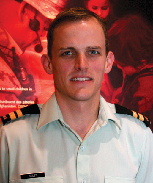 Canadian Forces physician Jason Bailey. [PHOTO: SHARON ADAMS]
