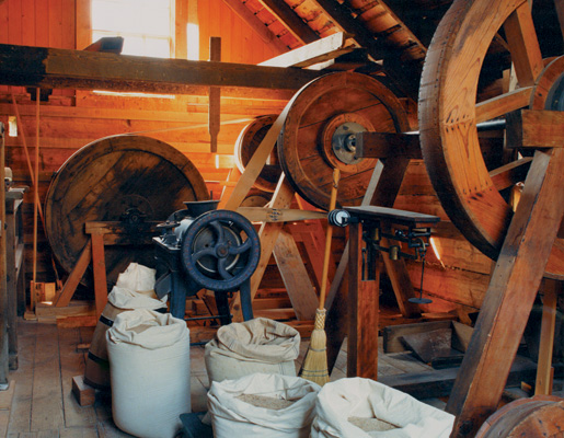 British Columbia has a working grist mill in Keremeos. [PHOTO: HERITAGE BRANCH, PROVINCE OF BRITISH COLUMBIA]