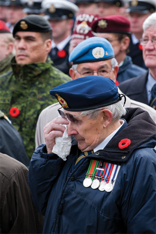 Many veterans were moved to tears by the event. [PHOTO: METROPOLIS STUDIO]
