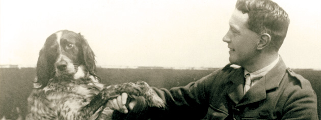During the war, John McCrae became friends with a casualty named Bonneau. [PHOTO: LIBRARY AND ARCHIVES CANADA—C46284]