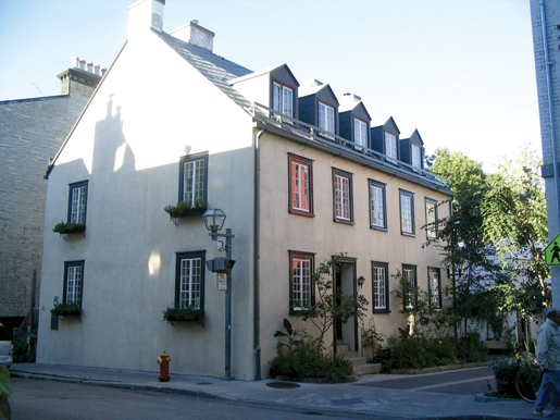 The historic home of James Thompson. [PHOTO: MAISON HISTORIQUE JAMES THOMPSON]