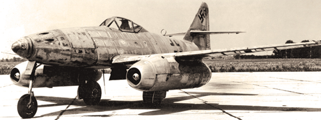 The Luftwaffe’s Me.262 fighter. [PHOTO: U.S. AIR FORCE]