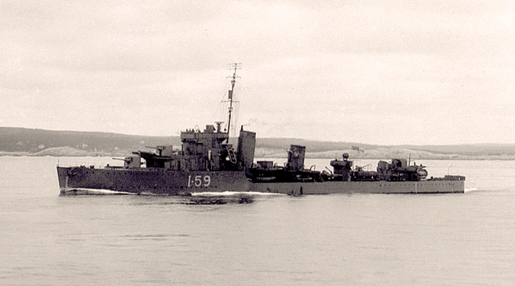 G.C. Jones took command of HMCS Skeena in 1932. [PHOTO: LIBRARY AND ARCHIVES CANADA—PA105698]