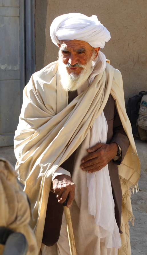 A village elder. [PHOTO: ADAM DAY]