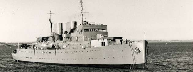 HMCS Prince Robert, April 1941. [PHOTO: DND/LIBRARY AND ARCHIVES CANADA—PA151740]