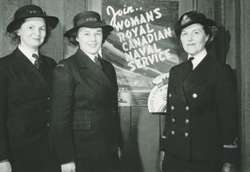 Women’s Royal Canadian Naval Service. [PHOTO: LIBRARY AND ARCHIVES CANADA]