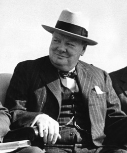 Sir Winston Churchill [PHOTO: NATIONAL FILM BOARD]