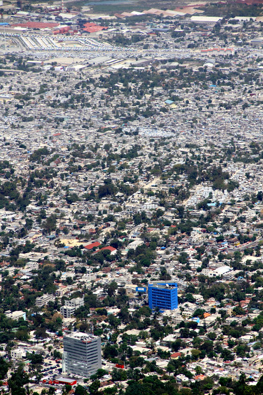 A panoramic view of a section of Port-au-Prince. [PHOTO: DAN BLACK]