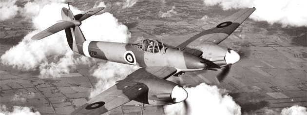 A Westland Whirlwind skirts above the clouds. [PHOTO: ED COATES COLLECTION]