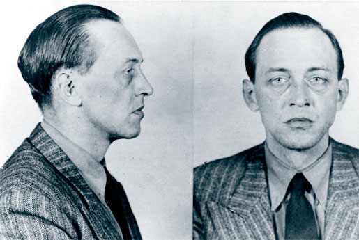 Police photos of the German spy Walter Alfred Waldemar von Janowski. [PHOTO: RCMP HISTORICAL COLLECTIONS UNIT, REGINA, SASK.]