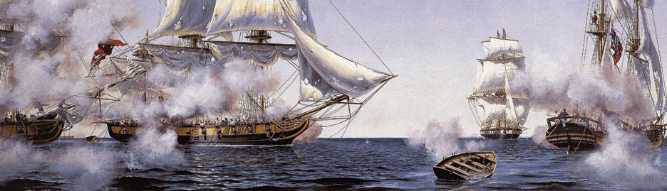 revolutionary war sea battles