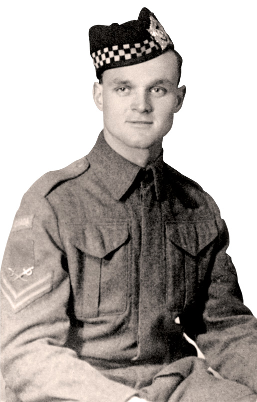 Sergeant Aubrey Cosens, VC [PHOTO: LIBRARY AND ARCHIVES CANADA—PA166764]