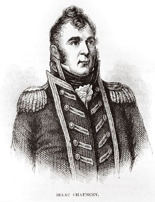 Commodore Isaac Chauncey. [ILLUSTRATION: LIBRARY AND ARCHIVES CANADA—C-010926]