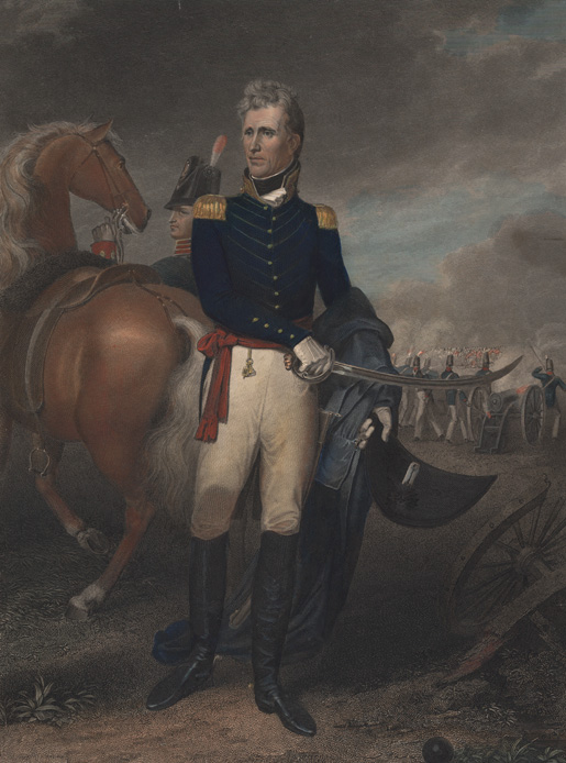 Andrew Jackson [ILLUSTRATION: ANNE S.K. BROWN MILITARY COLLECTION, BROWN UNIVERSITY LIBRARY]