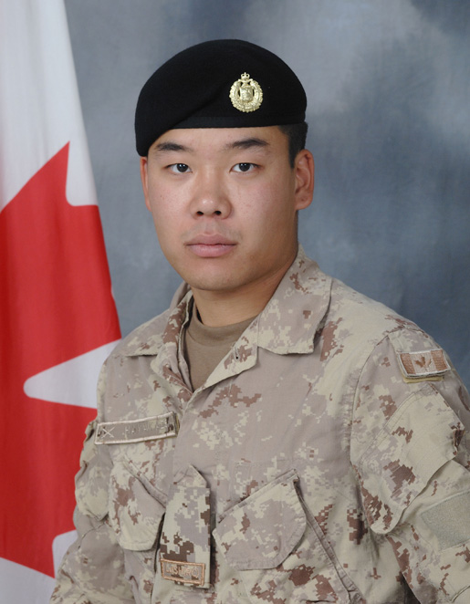 Trooper Michael Yuki Hayakaze [PHOTO: MCPL LAURIE-ANN WHITE, CANADIAN FORCES IMAGERY GALLERY]