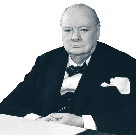 Sir Winston Churchill [PHOTO: LEGION MAGAZINE ARCHIVES]