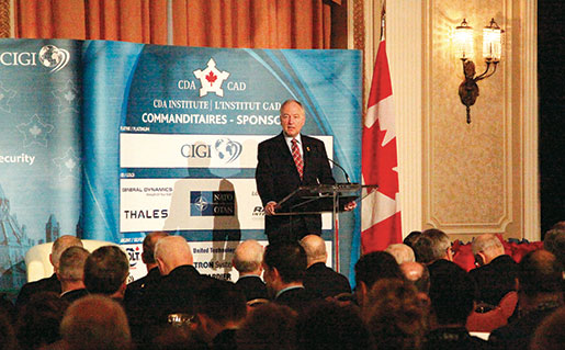 Minister of National Defence Rob Nicholson. [PHOTO: ADAM DAY]