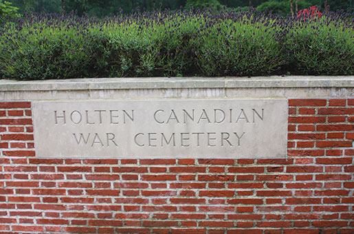 Holten Canadian War Cemetery. [PHOTO: SHARON ADAMS, LEGION MAGAZINE ARCHIVES]