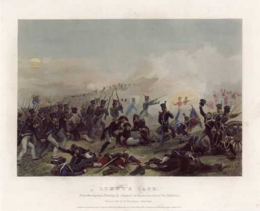 Battle of Lundy [ILLUSTRATION: LIBRARY AND ARCHIVES CANADA—E002511595]