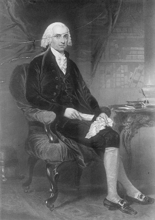 President Madison [ILLUSTRATION: LIBRARY OF CONGRESS]