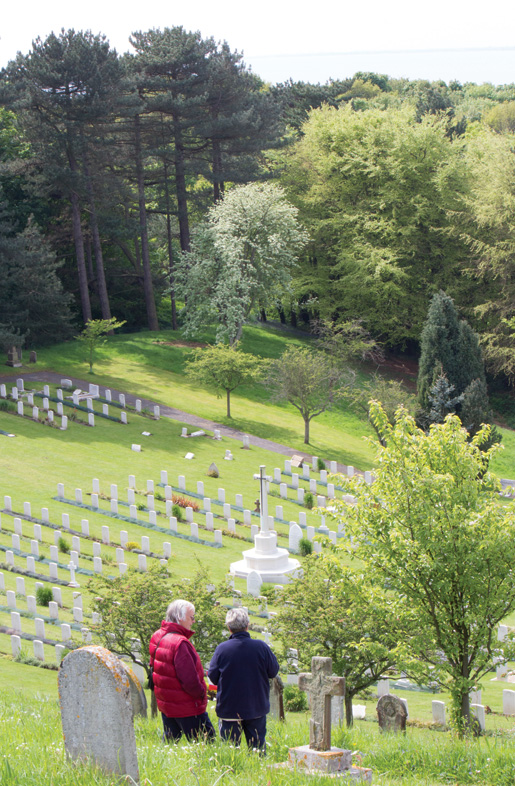 Shorncliffe Military Cemetery [PHOTO: DAN BLACK]