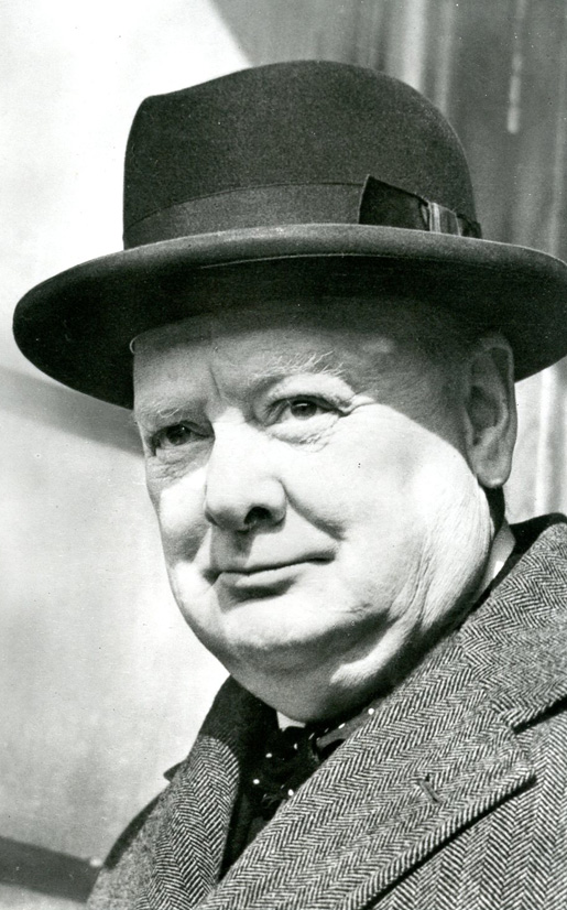British Prime Minister Winston Churchill [PHOTO: LEGION MAGAZINE ARCHIVES]