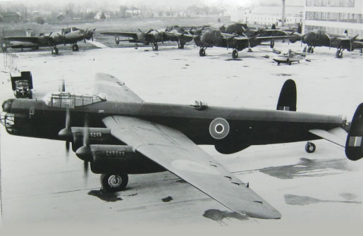 An Avro Lincoln, as it would have been flown by Tiger Force. [PHOTO: COURTESY HUGH A. HALLIDAY]