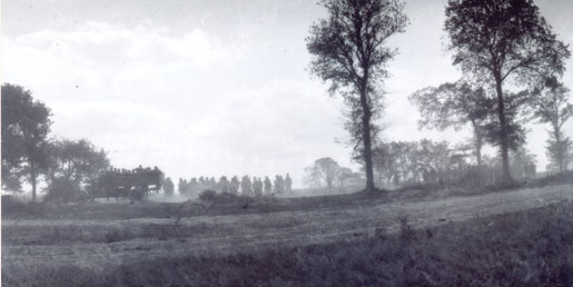 Battlefield at Amiens, France, in August 1918. [LAC/PA-040183]