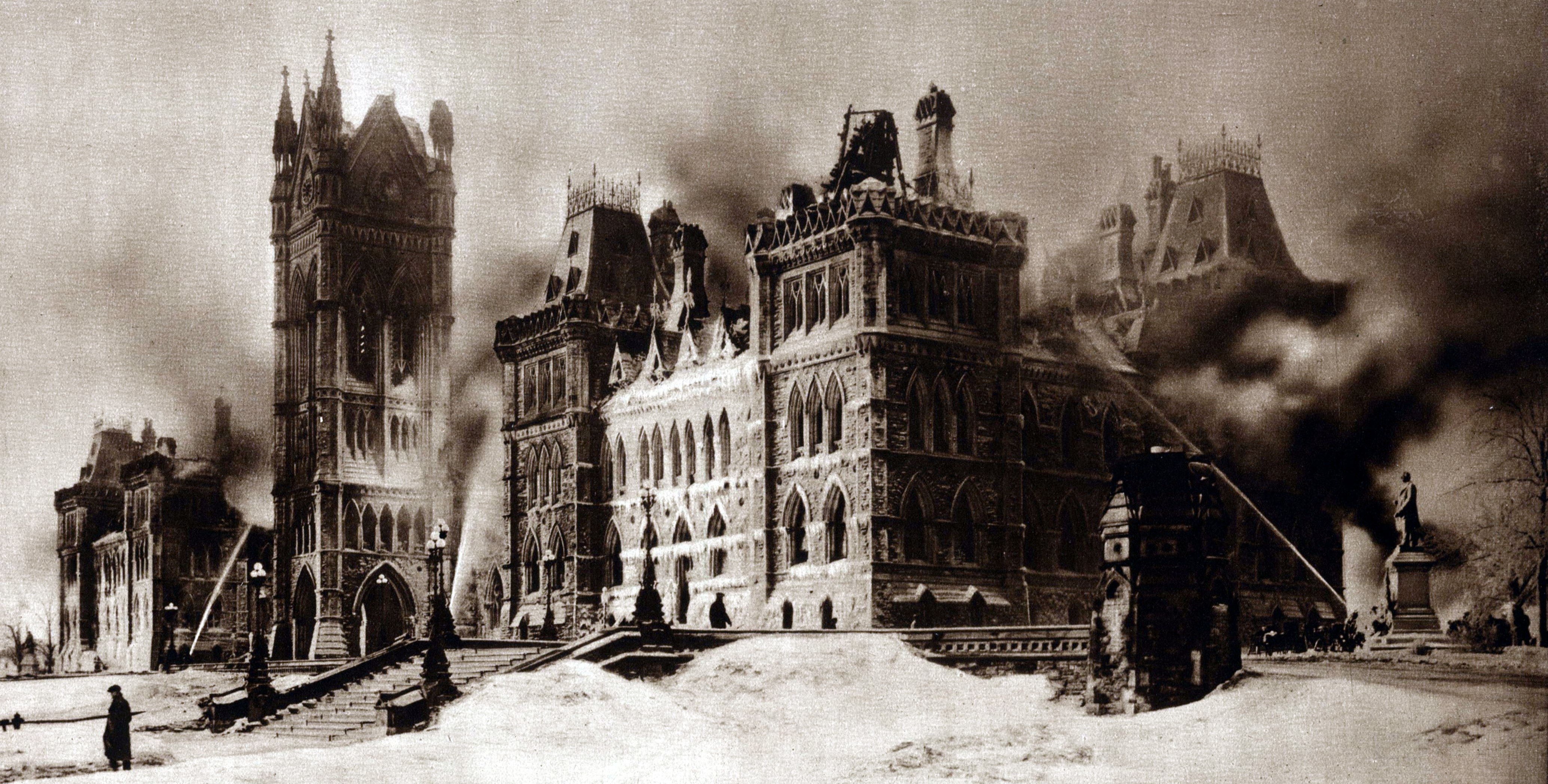 Feb3_1916_ParliamentFire