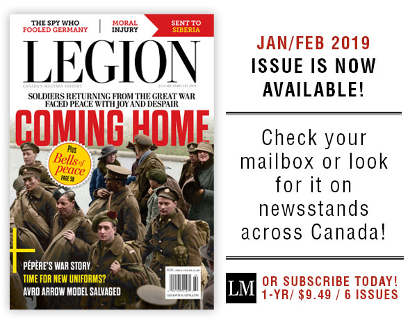 January/February 2019 issue – Now Available! - Legion Magazine