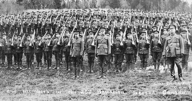 26th Battalion of the Second Canadian Expeditionary Force, 1915