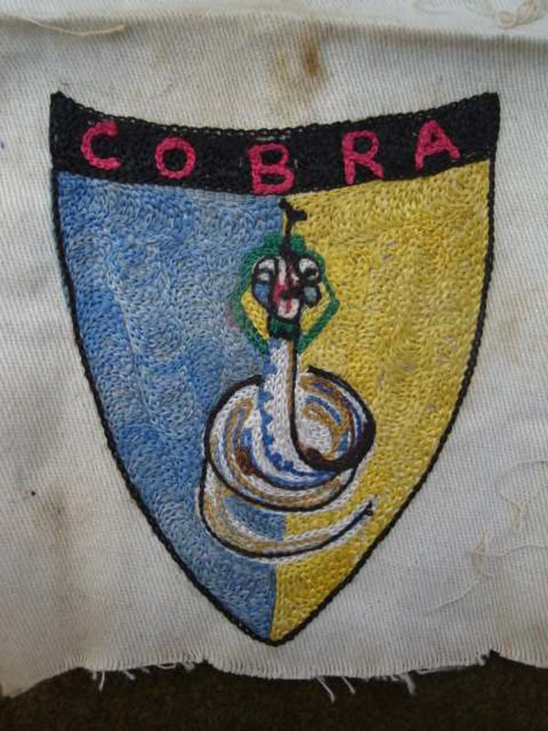 A Cobra Platoon patch from the 114th Assault Helicopter Company in Vietnam.