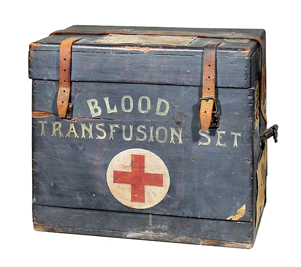 A portable blood-transfusion kit