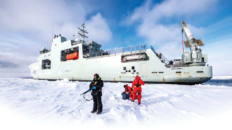 Canadian navy returns to Arctic waters at crucial time - Legion Magazine