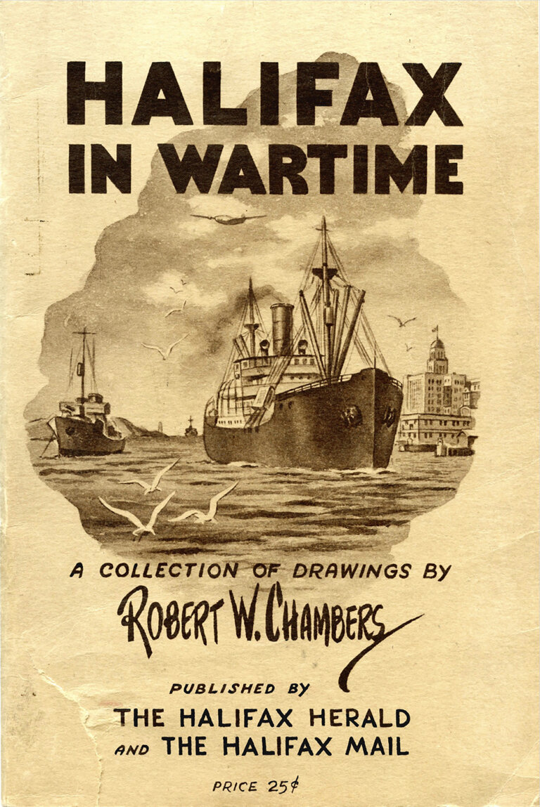 Editorial cartoonist Bob Chambers and Halifax in Wartime Legion Magazine