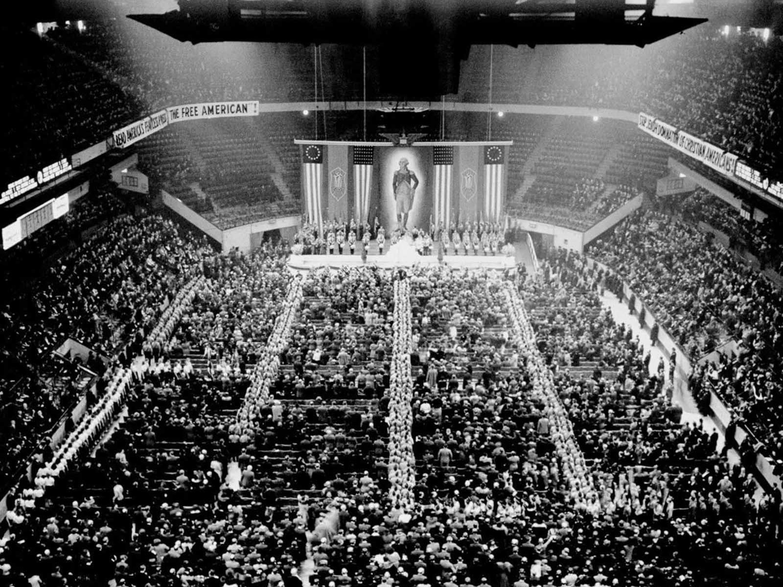 That time they held a Nazi rally at Madison Square Garden