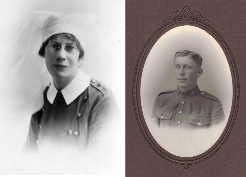 How a Manitoban sister and brother more than did their bit in WW I