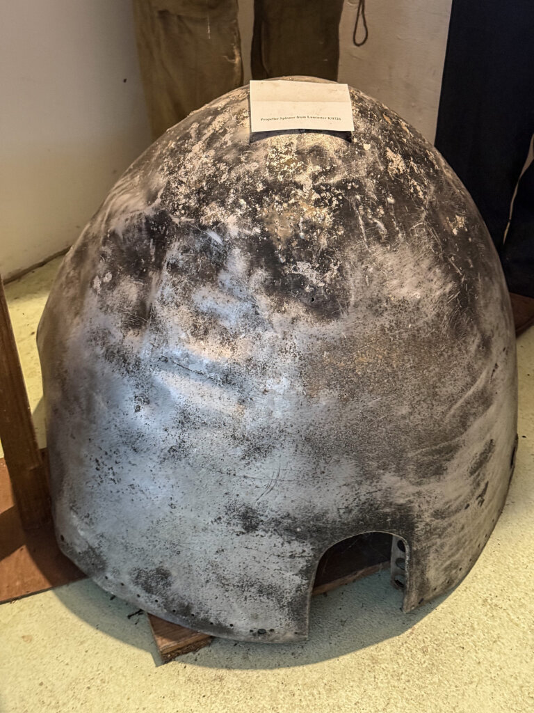 The turret from Andrew Mynarski's Lancaster VR-A