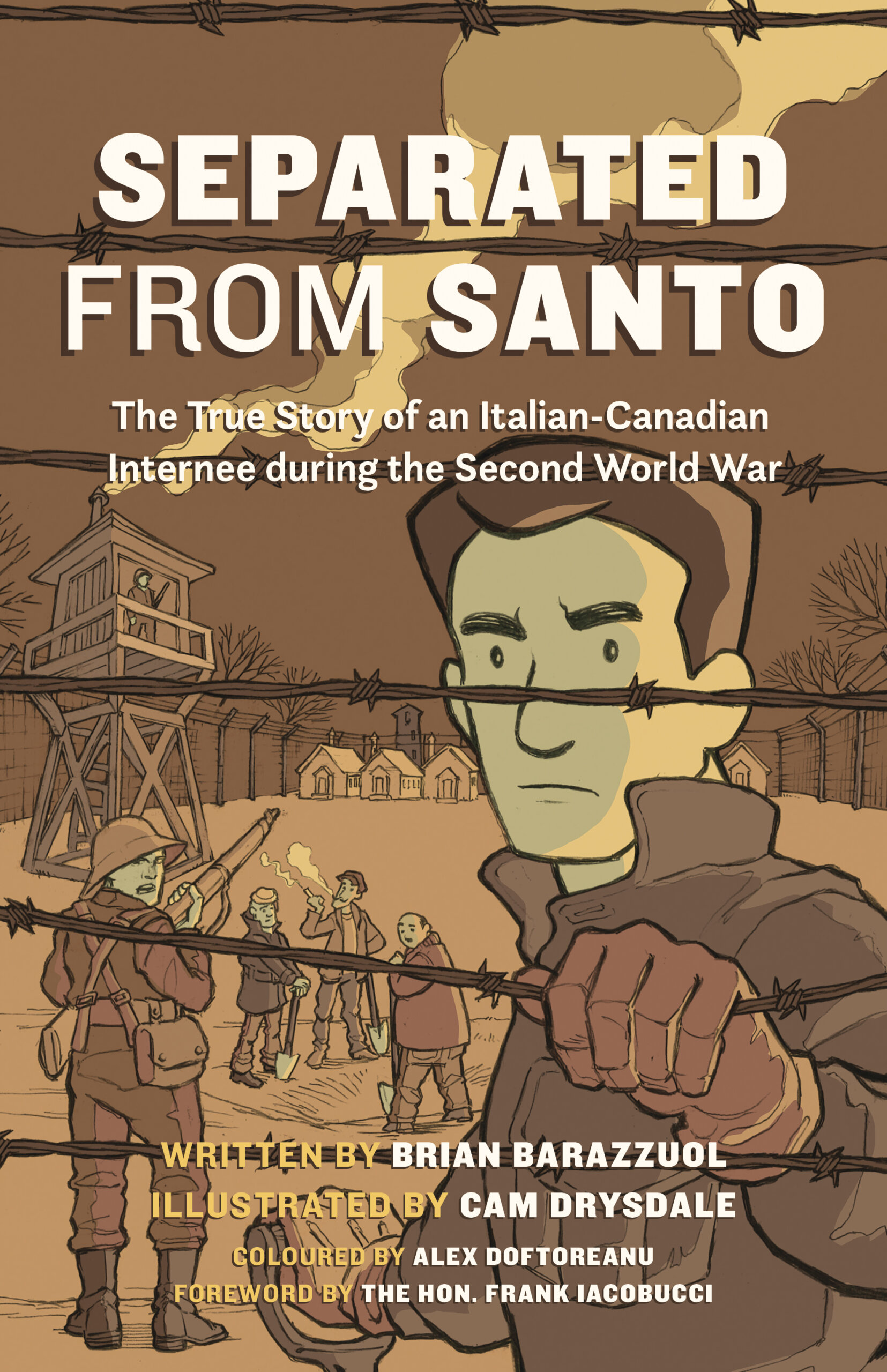 The new graphic novel Separated from Santo. [Courtesy Heritage House Publishing]