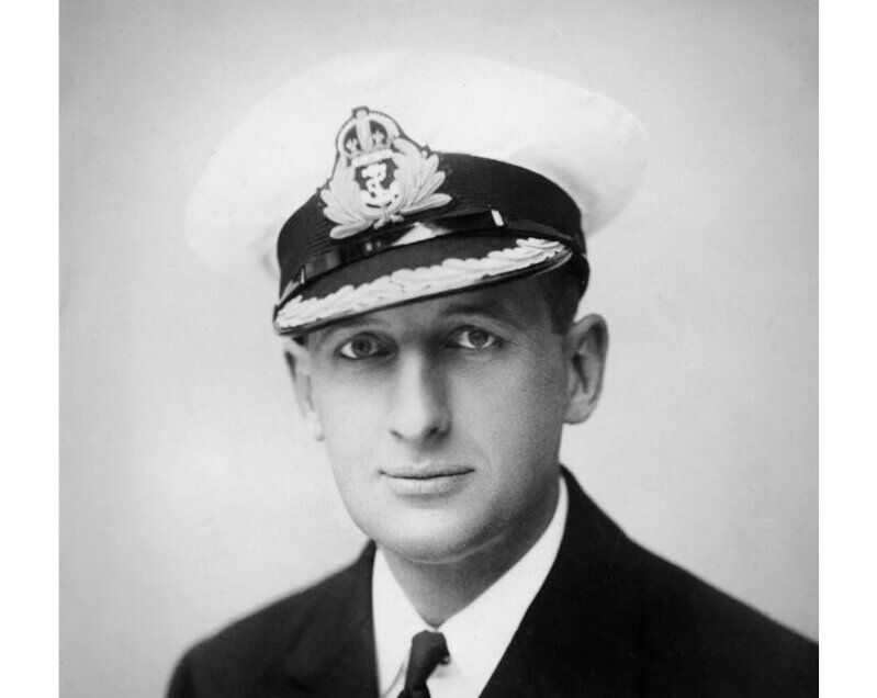 Naval Commander James Campbell Clouston. [Courtesy Clouston family via Brian Jeffery Street]