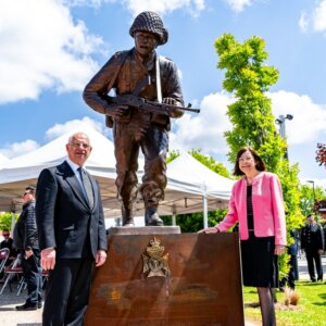 Sculptors Don and Shirley Begg on immortalizing Canadian military history in bronze