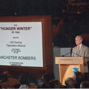 WW II Hunger Winter survivor recalls the liberation of the Netherlands