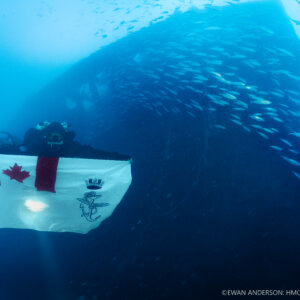 An armchair tour of the wreck site of HMCS Canada with diver and historian Joseph Frey