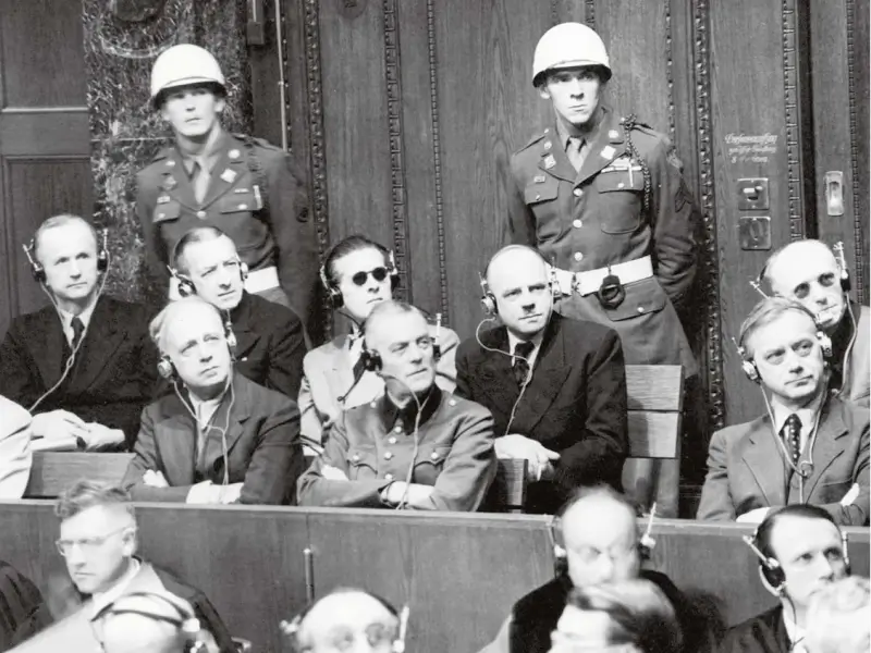 Top Nazi leaders faced war crimes trials after the Second World War but many others who took part in the Holocaust went unpunished. Some may have settled in Canada. [Courtesy U.S. National Archives]